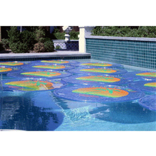 Solar Sun Rings w- Water Anchors for 21' x 41' Oval A-G Pools - 17 Solar Rings