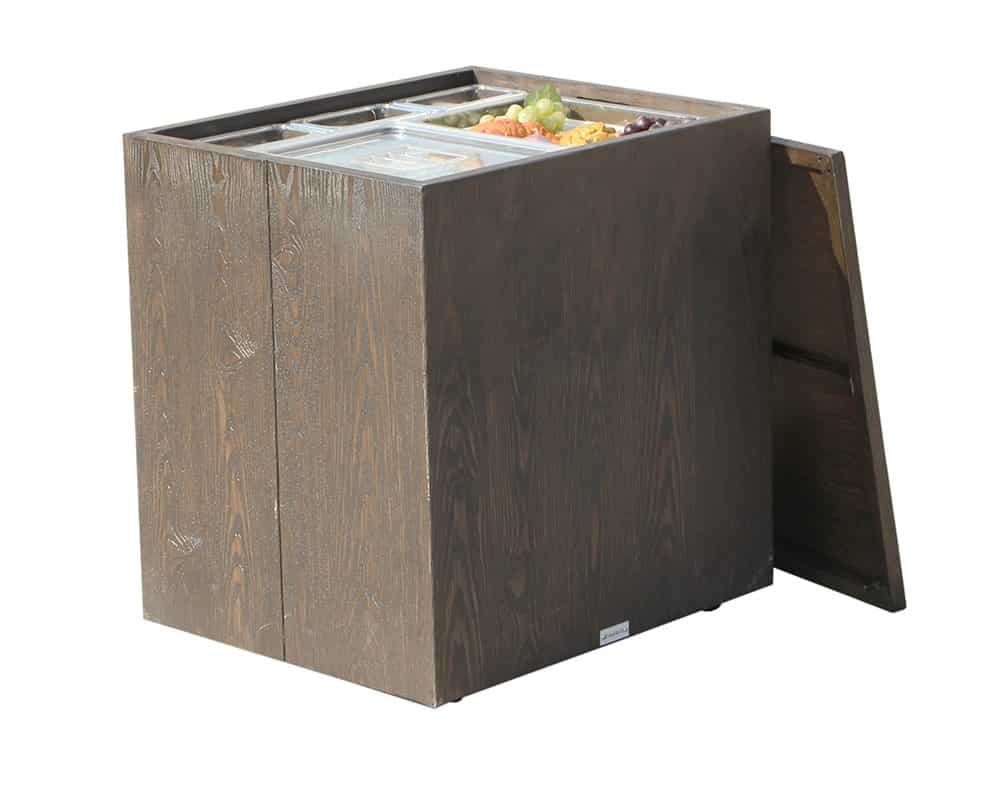 Plank & Hide™ St. Kitts Medium Chip & Dip/Ice Table