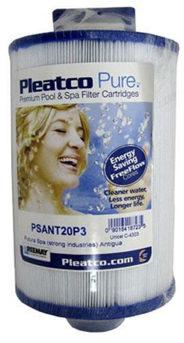 Replacement Filter Cartridges for Strong/Durasport Spas Pleatco Model PSANT20P3