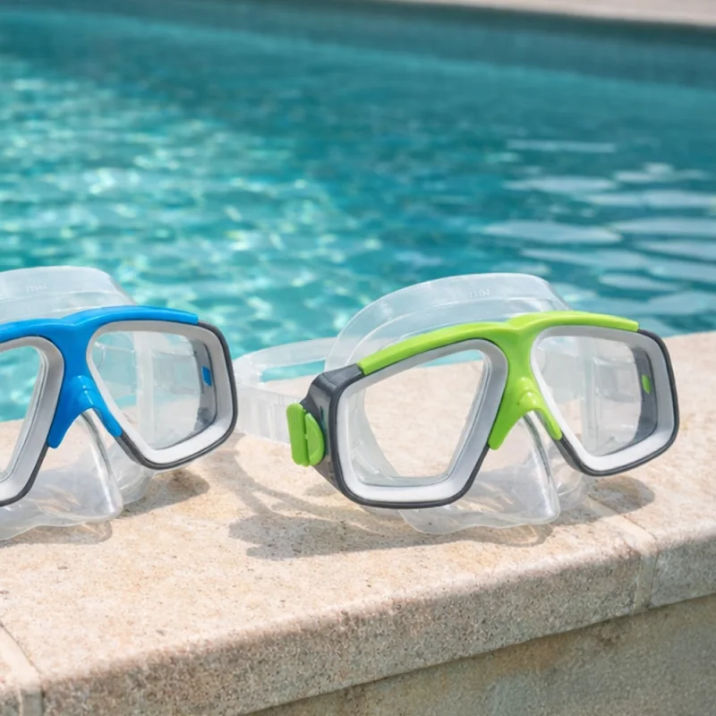 Surf Rider Twin Lens Latex-Free Diving Mask, Ages 8+