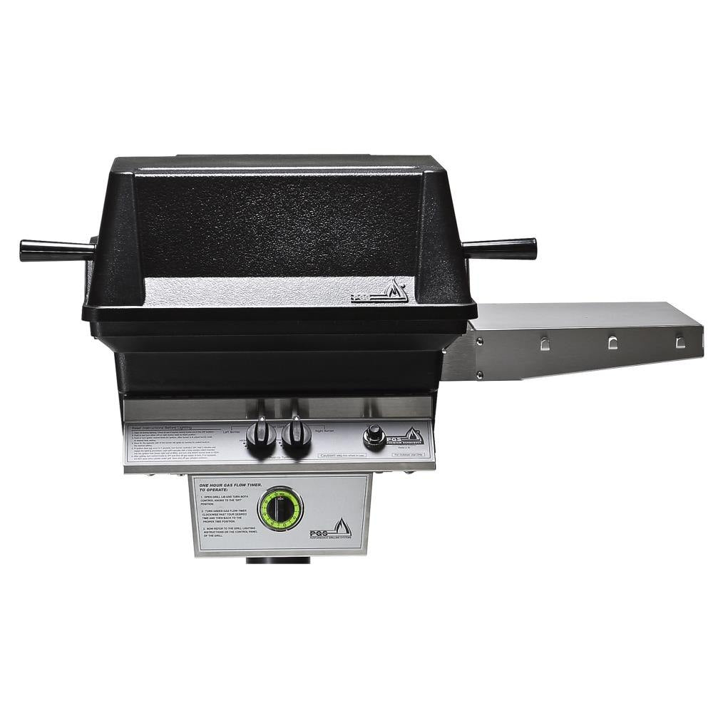 PGS Grilling T30 Propane Timer Grill Head, Includes One Side Shelf & Propane Hose/Reg | T30LP
