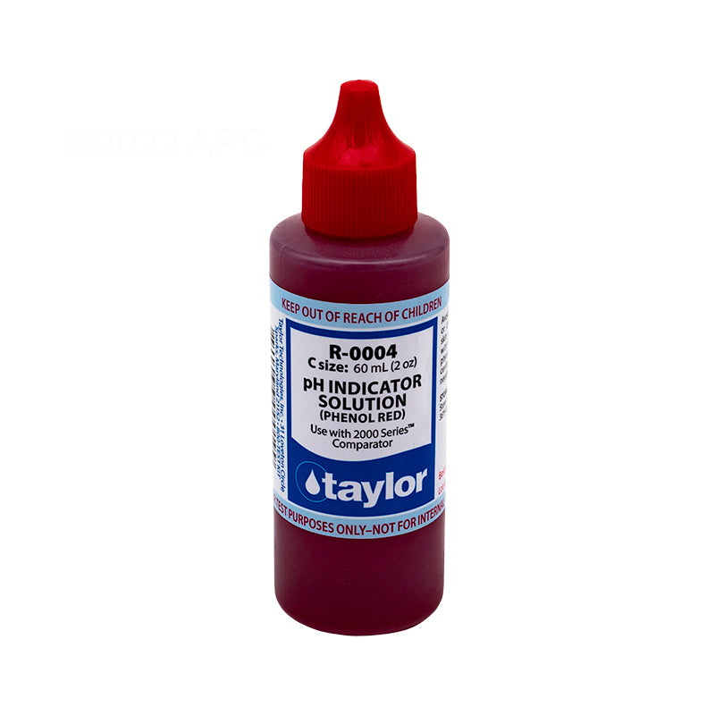 Taylor R-0004-C 2 oz Phenol Red pH Indicator for 2000 Series