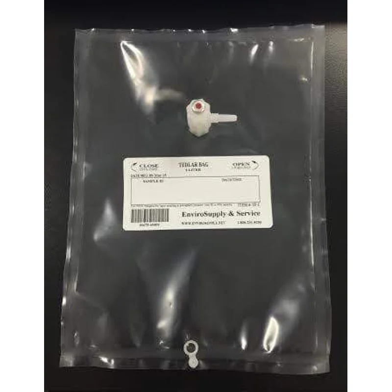 Tedlar Gas Sampling Bags (Various Sizes & Fittings)