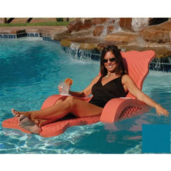 Texas Recreation Scalloped Folding Lounge Aquamarine - 6560128