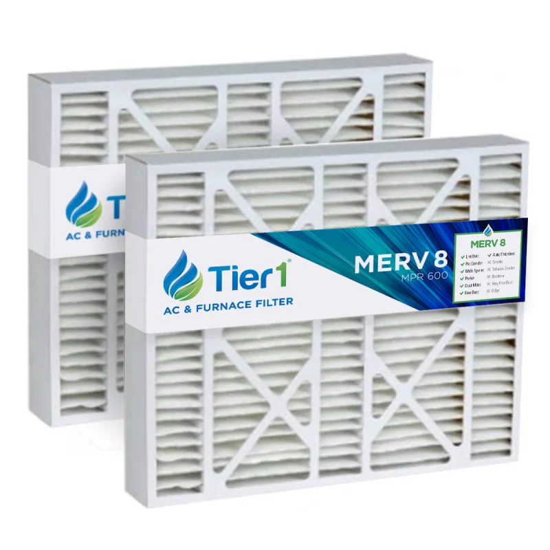 Tier1 brand replacement for Payne - 19 x 20 x 4-1/4 - MERV 8 (2-Pack)