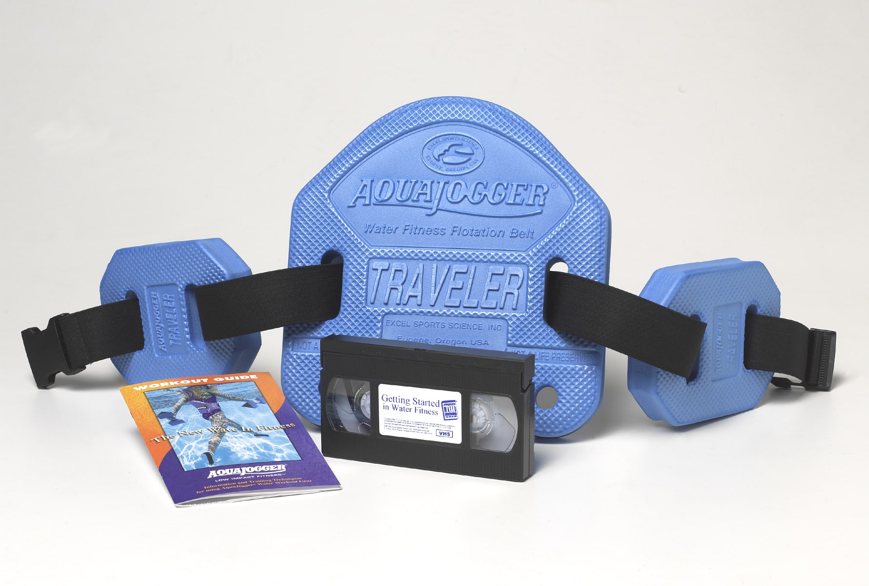 AquaJogger Traveler Buoyancy Belt, Blue