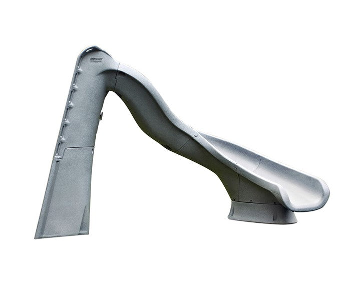 TurboTwister Pool Slide by S.R.Smith - Gray Granite & Left Turn