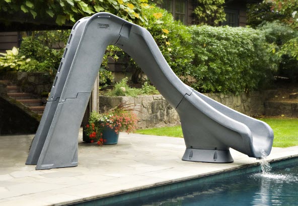 SR Smith Typhoon Pool Slide - Gray Granite Right, Canada