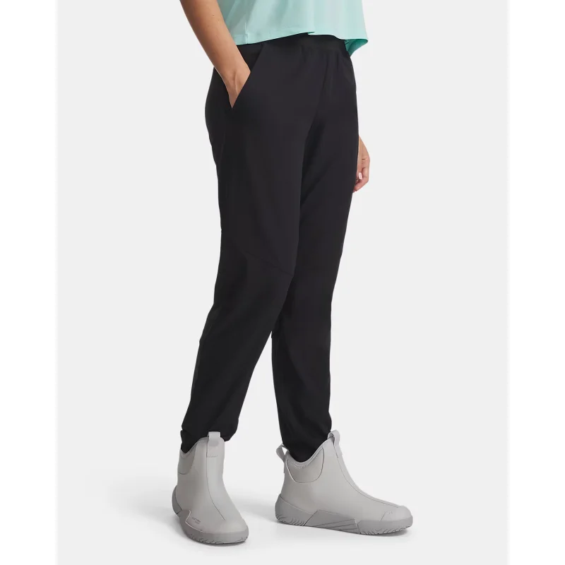 Under Armour Fish Pro Woven Women's Pants (Black/Castlerock) Size M