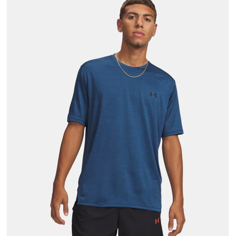 Under Armour Tech Vent Men's Short Sleeve (Wham Blue/Black) Size XXL