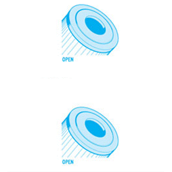Unicel 6sq ft Wet Institute Cartridge, 2-5-8" Diameter