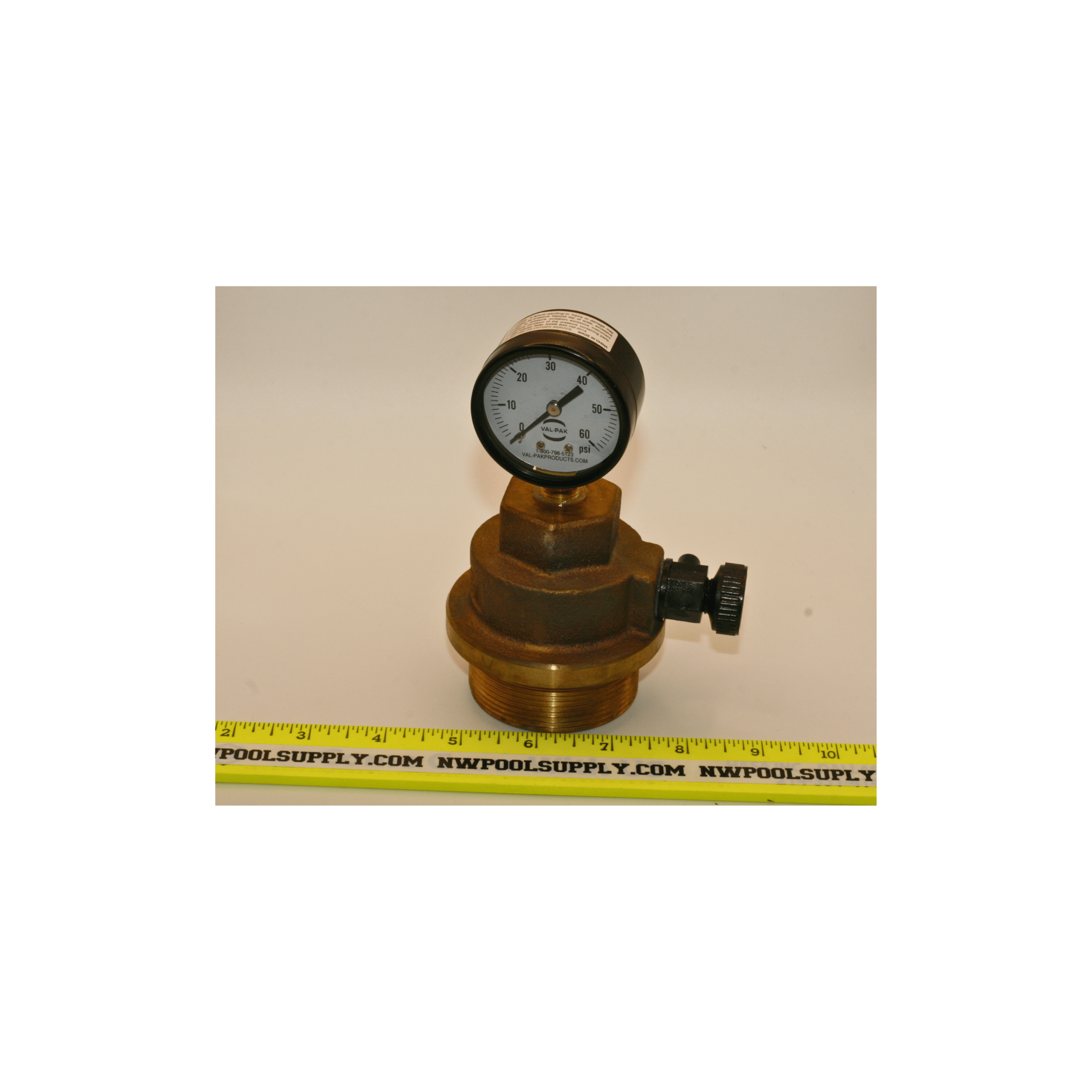 Val-Pak Brass Manual Air Relief Assembly TR100C, TR140C | V20-230