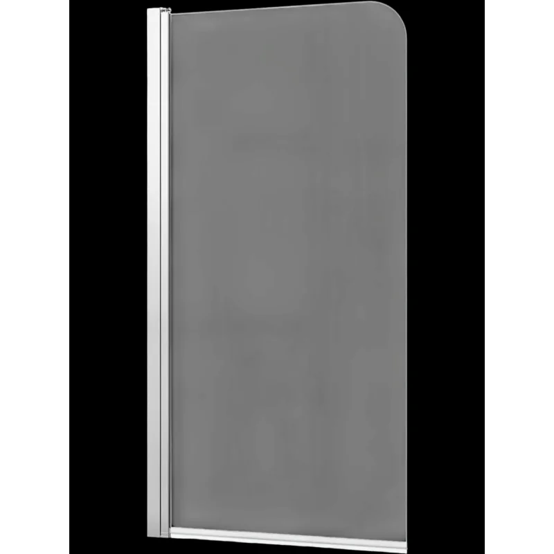 Vevor Bathtub Shower Door Frameless Pivot Tub Door 27.5" x 55" Silver New