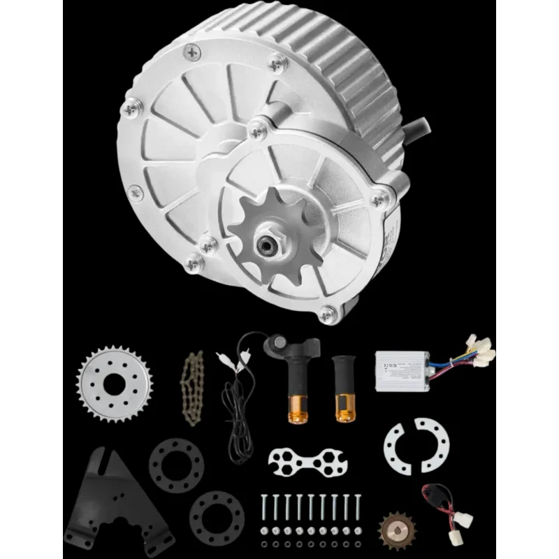 Vevor Brushed DC Motor Kit 450W 36V 3000 RPM with Controller and Twist Throttle New