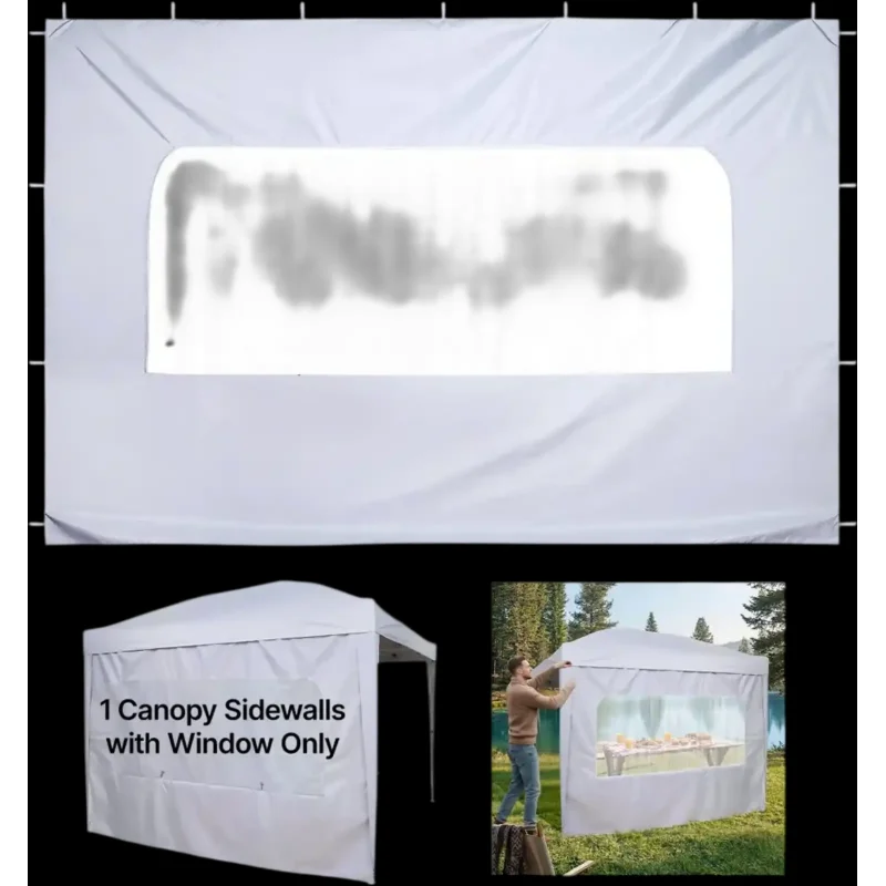 Vevor Canopy Sidewall 10' x 10' Pop-Up Tent Side Panel White New