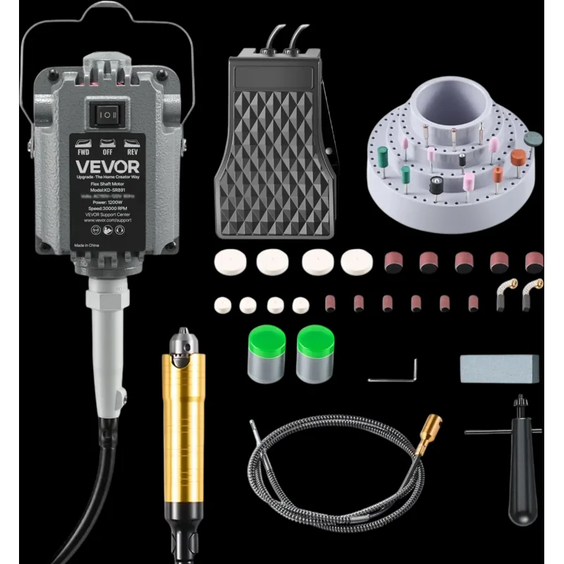 Vevor Flex Shaft Grinder Rotary Tool Kit New