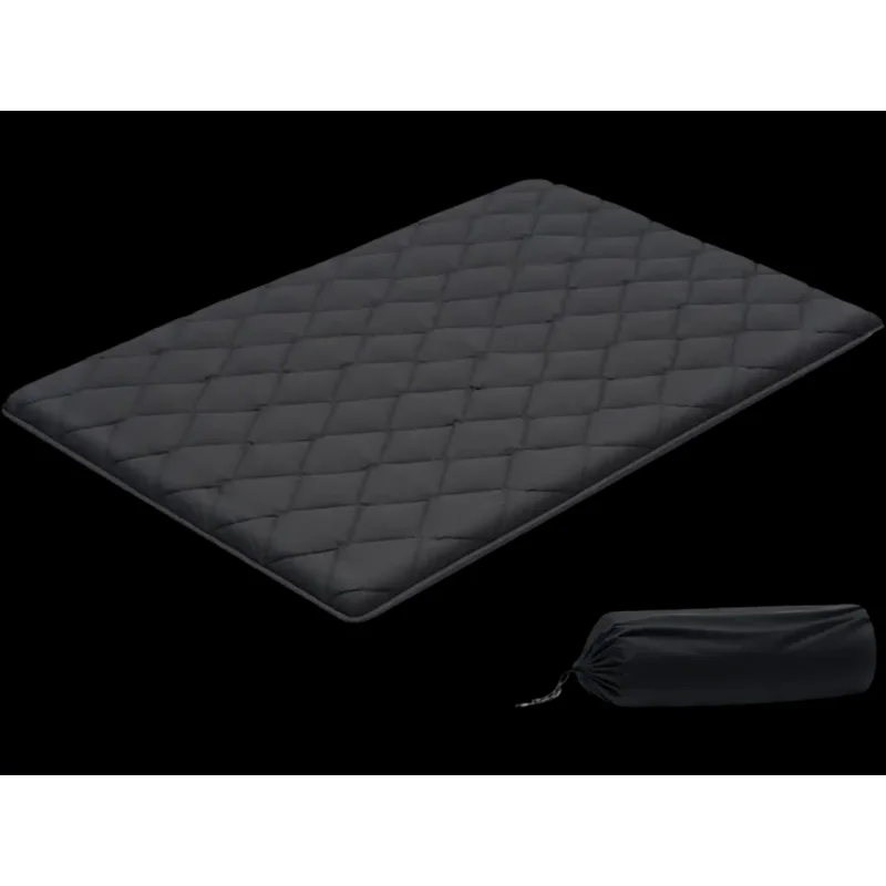 Vevor Mattress Full Size Foldable Japanese Tatami Futon Floor Mat 80" x 54" x 3.5" Black New