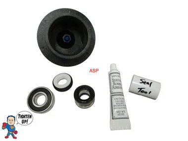 Viper 3.0HP Impeller, (1) Bearing & Seal Kit, Waterway, Pump 2 1/2″ x 2 1/2″ Wet End