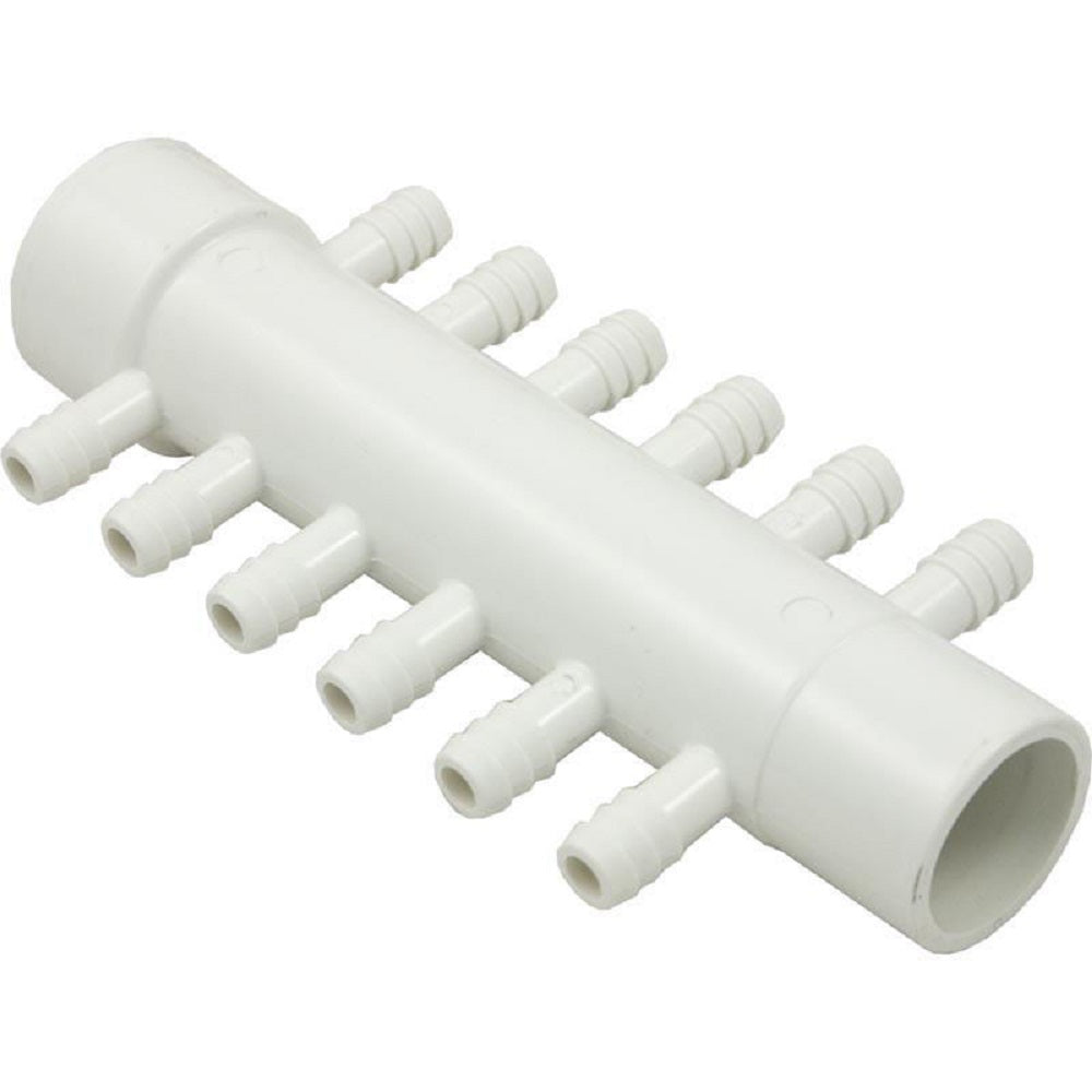 Waterway 672-0410 Manifold 1" Socket x Spigot with 12 barb