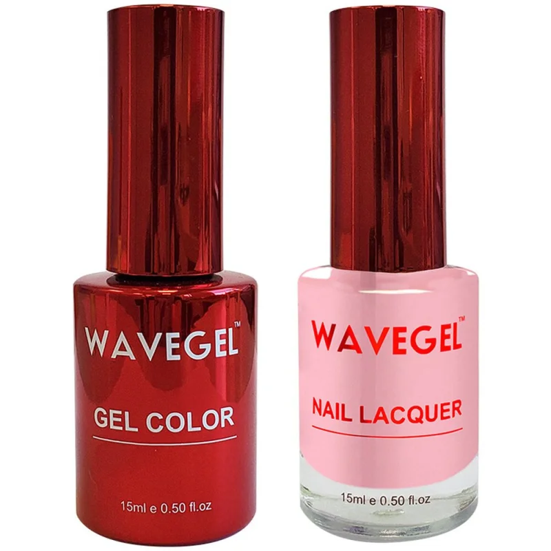 Wave Queen 2-In-1 Matching Duo Set / 1 Gel Polish 0.5 oz. + 1 Lacquer 0.5 oz. / #012 Pink Panther