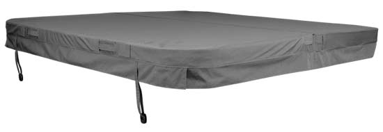 Arctic Spas SKIN-GREY-CB-7FT Canvas Back 7' Grey Cover SKIN