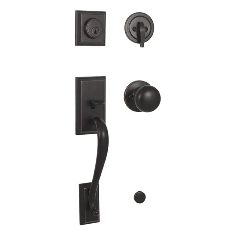 Weslock 02830-1S1FR2D Mercy Single Cylinder Handleset