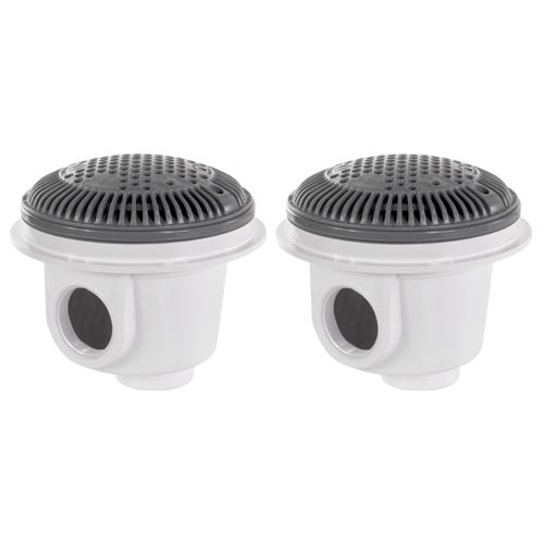Hayward 8" Dual Suction Outlet - Vinyl Pools - WG1049AVDGRPAK2