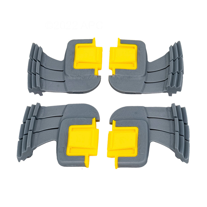 Zodiac R0714400 Cyclonic Scrubbing Brush 4-Pack